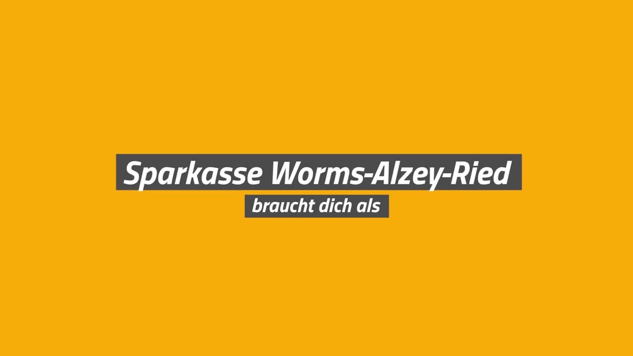 Ausbildung Bei Deiner Sparkasse Sparkasse Worms Alzey Ried