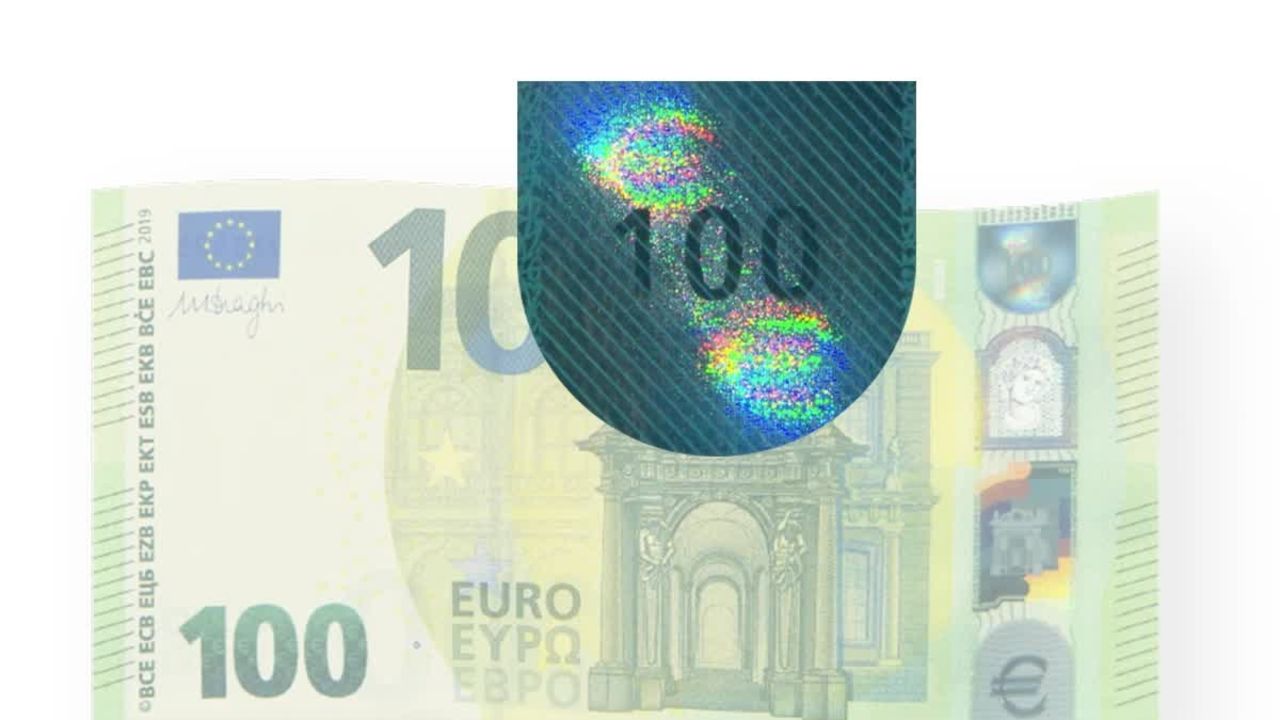 Schein bild euro drucken 100 100 Euro