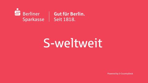 Internationale Finanzierungslosungen Berliner Sparkasse