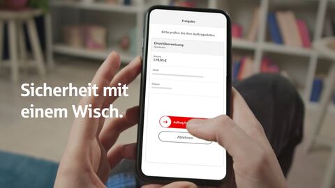 Sicherheit mit einem Wisch