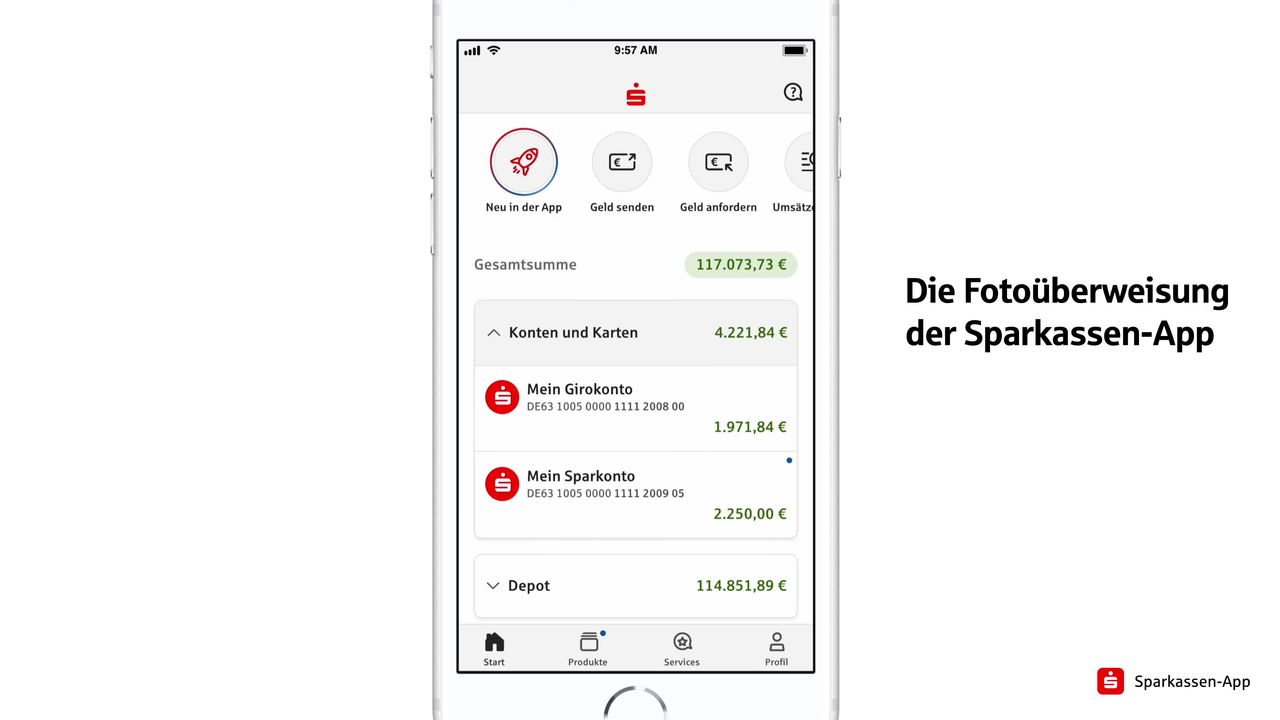 Fotoüberweisung | Kreissparkasse Schwalm-Eder
