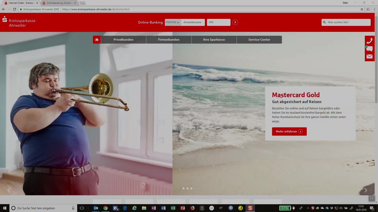 Online Beratungscenter Kreissparkasse Ahrweiler