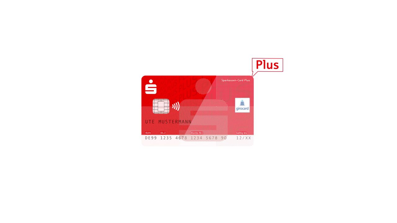 Sparkassen Card Plus Debitkarte Salzlandsparkasse